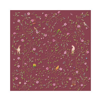 Фреска ООО Ортограф Сhinoiserie burgundy 3x3 м FX_33946