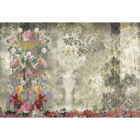 Фотообои ООО Ортограф Арка с винтажными цветами 3.93x2.7 м OF_34472