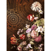 Фреска ООО Ортограф Flower dance yellow 2x2.7 м FX_31622