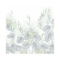 Фреска ООО Ортограф Palm leaves green 3x3 м FX_34160