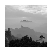 Фреска ООО Ортограф Горы в тумане 3x3 м FX_34459