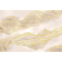 Фреска ООО Ортограф Эффект золотой линии 4x2.7 м FX_34525