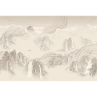 Фреска ООО Ортограф Mountain abstraction 4x2.7 м FX_34567