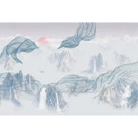 Фреска ООО Ортограф Пронизывающие линии 4x2.7 м FX_34565