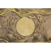 Фреска ООО Ортограф Golden waves 4x2.7 м FX_34569