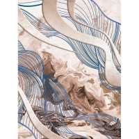 Фотообои ООО Ортограф Waves blue 2x2.7 м OF_33980