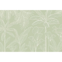 Фреска ООО Ортограф Geometric flora 4x2.7 м FX_34531