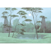 Фотообои ООО Ортограф Ночное озеро 2 3.84x2.7 м OT-G_34440