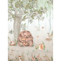 Фотообои ООО Ортограф Медведица и медвежонок 3 2x2.7 м OF_34354