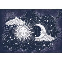 Фотообои ООО Ортограф Sun and moon 3.84x2.7 м OT-G_34193