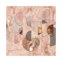 Фотообои ООО Ортограф Marble and geometry pink 2.99x3 м OF_33978