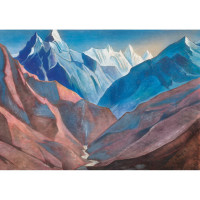 Фотообои ООО Ортограф Рерих Н. К. Горы 3.84x2.7 м OT-G_33964