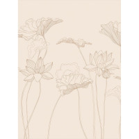 Фотообои ООО Ортограф Lotus line beige 2x2.7 м OF_34282