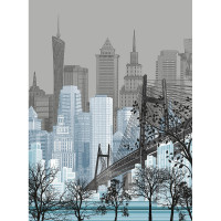 Фотообои ООО Ортограф Небоскребы 2x2.7 м OF_33190