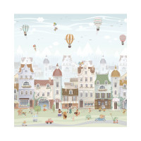 Фотообои ООО Ортограф Счастлиый городок 3 2.99x3 м OF_34348