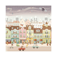 Фотообои ООО Ортограф Маленькая улица 2 2.99x3 м OF_34350