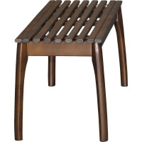 Скамья для прихожей Мебелик массив, каркас орех 7559