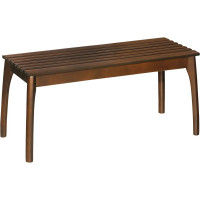 Скамья для прихожей Мебелик массив, каркас орех 7559