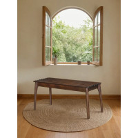 Скамья для прихожей Мебелик массив, каркас орех 7559