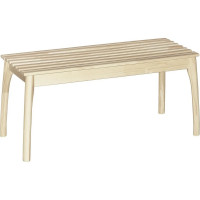 Скамья для прихожей Мебелик массив, каркас лак 7558