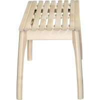 Скамья для прихожей Мебелик массив, каркас лак 7558