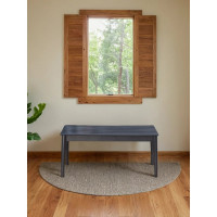 Скамья для прихожей Мебелик массив, каркас венге 7560