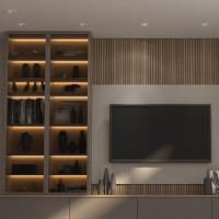 Встраиваемый светодиодный светильник NOVOTECH LED, 9W, GESSO 358815