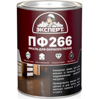 Эмаль Эксперт ПФ-266М (красно-коричневая; 0,9 кг) 25139