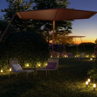 Уличный фонарь (столб) MAYTONI Talpa O416FL-L3B3K