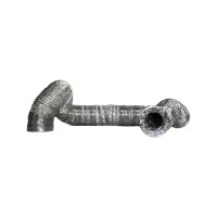 Воздуховод алюминиевый А2 (Нard)-127 Ventart 4687202644131