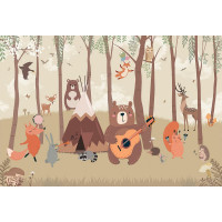 Фотообои ООО Ортограф Лесной оркестр 3.97x2.7 м OF_34142