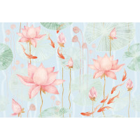 Фотообои ООО Ортограф Цветущие лилии 3.97x2.7 м OF_34499