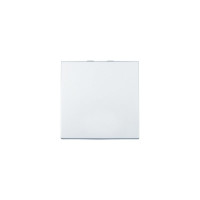 1-клавишный выключатель LK Studio 45x45 (сх.1) 16 A. 250 B серебристый металлик LK45 850703-1