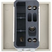 1-клавишный переключатель LK Studio с двух мест 45x45 (сх.6) 16 A. 250 B, бежевый, LK45 850801-1