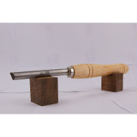 Токарный резец мейсель полукруглый 15 мм (Oval-chisel, skew) STUBAI 62150