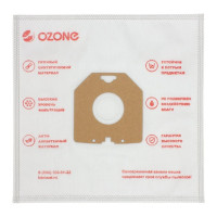 Мешки-пылесборники синтетические для пылесоса 12 шт + 2 микрофильтра OZONE XXL-19