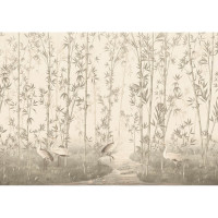 Фотообои ООО Ортограф Bamboo forest sepia 3.71x2.7 м OT-G_33927