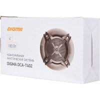 Автомобильные колонки DIGMA DCA-T402 180 Вт, 4дюйм, комплект 2 шт. 483579