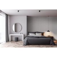 Интерьерная рейка Стильный Дом 8 шт, 2700x35x22, ясень белый v530699