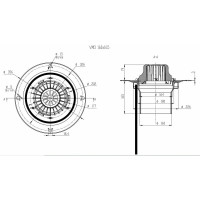 Воронка с фланцем с обогревом Fachmann VMО 160x165 мм 01.013