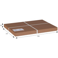 Журнальный стол Мебелик Массив решетка бук 7764