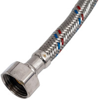 Комплект гибкой подводки для воды AV Engineering иголка м10 - гайка 1/2" 100 см AVE217100