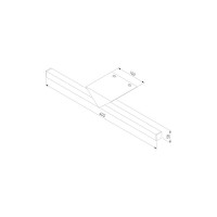 Настенный светодиодный светильник Elektrostandard 40115/LED Delta LED белый a058167