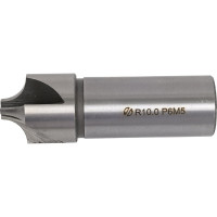 Фреза вогнутая концевая цх (28x25x85 мм; R10; Z-4; Р6М5; DIN6518; Weldon) ИНСТУЛС 00001477156