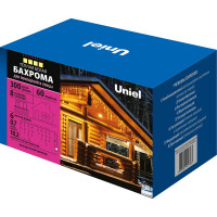 Светодиодная гирлянда Uniel Бахрома ULD-B6007-300/DTA WARM WHITE, IP44 UL-00008554
