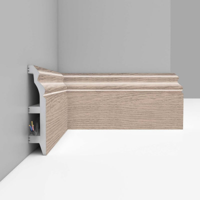 Плинтус напольный Decomaster 100x22x2400 мм D232-83 ДМ