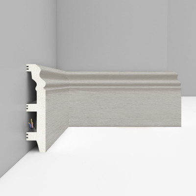 Плинтус напольный Decomaster 100x22x2400 мм D232-77 ДМ