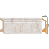 Плинтус напольный Decomaster 78x21x2400 мм D122-80 ДМ