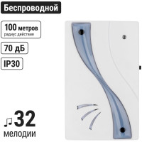 Беспроводной звонок TDM ELECTRIC ЗББ-11/4-32М (бат.) SQ1901-0030