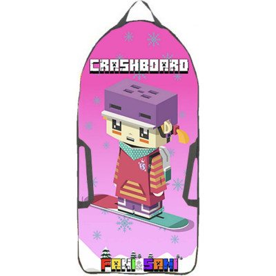 Двухместная ледянка-прямоугольник Fani&Sani CRASHBOARD GIRL 80133